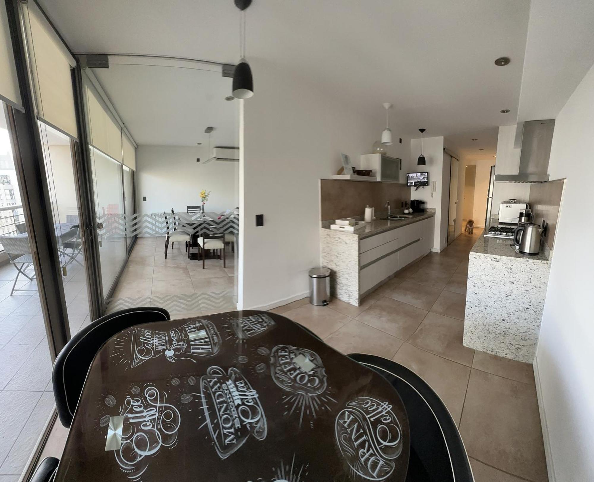 Apartment Depto 3 Amb Zona Guemes Con Cochera, Balcon A La Calle Con Parrilla A Gas Mar del Plata